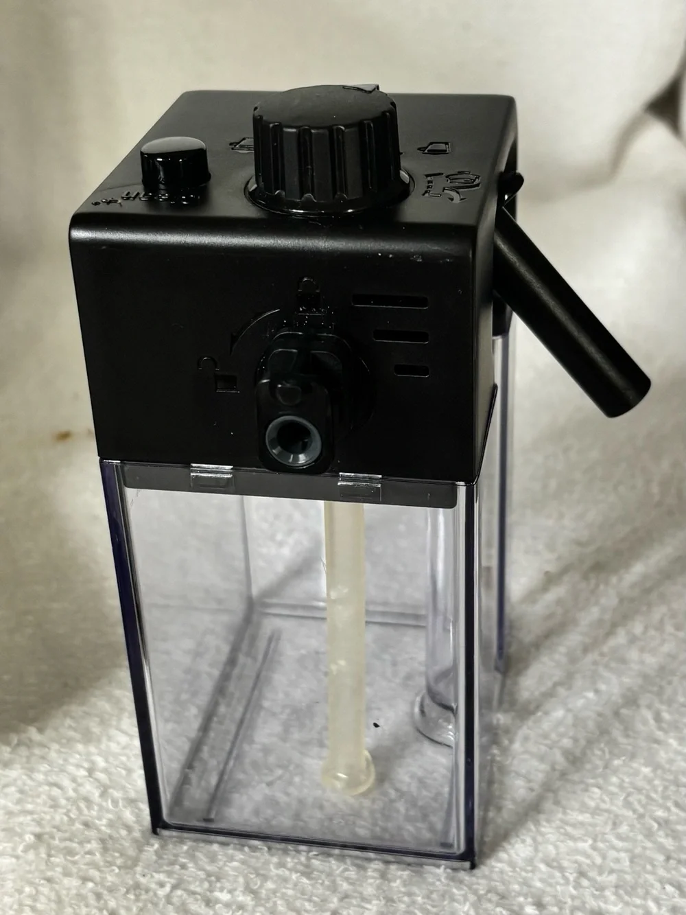 Nespresso-compatible Silver Espresso Machine with Built-In Milk Frother